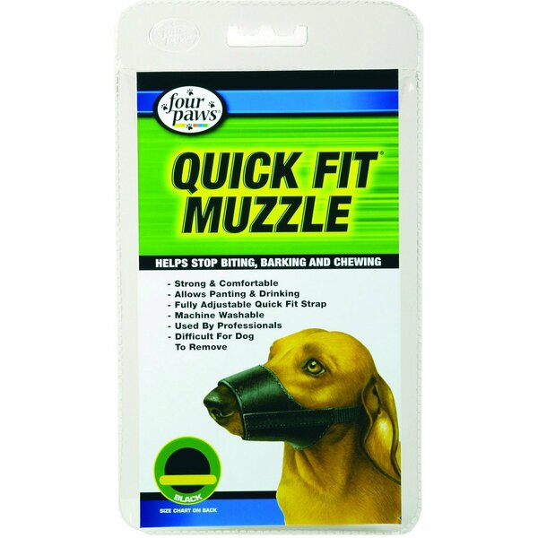 Four Paws Walk About Quick Fit Dog Muzzle 100203674